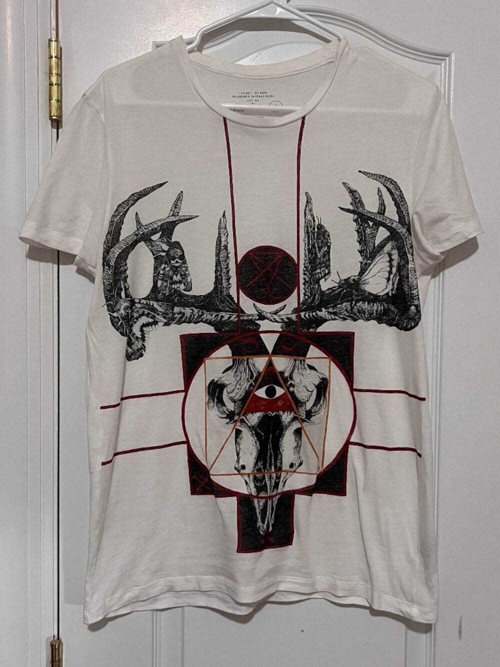 All Saints Rare Mens Morning Star Tee XS